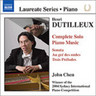 Dutilleux: Complete Solo Piano Music cover