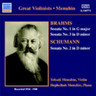 Brahms/Schumann: Violin Sonatas (Menuhin) (1934-1940) cover