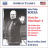 Sousa: Music for Wind Band, Vol. 6 cover