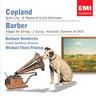 MARBECKS COLLECTABLE: Barber: Quiet City / 8 Poems of Emily Dickinson (with music and songs of Barber) cover