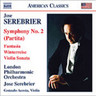 Serebrier: Symphony No. 2, Partita / Fantasia / Violin Sonata / Winterreise cover