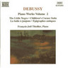 Debussy: Piano works (Vol 2) (Incls Children's Corner) cover