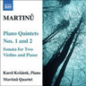 Piano Quintets Nos. 1 & 2 / Sonata for 2 Violins and Piano cover