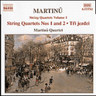 String Quartets Nos. 1 and 2 / Three Horsemen cover