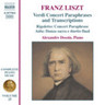 Liszt: Verdi Concert Paraphrases and Transcriptions cover