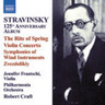 The Rite of Spring / Violin Concerto / Symphonies of Wind Instruments cover