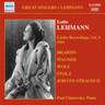 Lieder Recordings, Vol. 4 (1941) cover