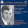 Rachmaninov: Piano concertos Nos 1 & 2 / Rhapsody on a theme of Paganini (1937-1948) cover