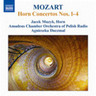 Horn Concertos Nos. 1-4 cover