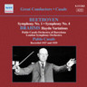 Beethoven: Symphonies Nos. 1 and 4 / Brahms: Variations on a Theme by Haydn (recorded in 1927-29) cover