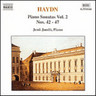 Haydn: Piano Sonatas Volume 2: Nos. 42-47 cover