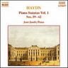 Haydn: Piano Sonatas (Vol 1) Nos. 59-62 cover