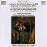 Mozart: Concertos Flute & Harp K.299 / Sinfonia Concertante K297b cover