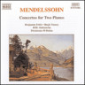 Mendelssohn: Concertos For Two Pianos cover