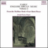 Early English Organ Music Volume 2 cover