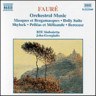 Faure: Orchestral Music (Incls 'Masques et Bergamasques, Op. 112') cover