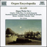 Organ Works Vol. 1 (Incls 'Litanies' & 'Le jardin suspendu') cover