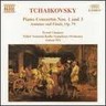 Tchaikovsky: Piano Concertos 1 & 3 cover