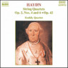 Haydn: String Quartets Op. 42 and Op. 2, Nos 4 and 6 cover