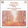 Walton: Symphony No. 1 / Partita cover