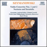 Szymanowski: Violin Concertos Nos. 1 And 2 / Nocturne and Tarantella cover