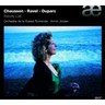 Poème de l'amour et de la mer, Op. 19 (with works by Ravel & Duparc) cover