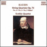 Haydn: String Quartets Op. 74, Nos. 1-3 cover