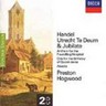 MARBECKS COLLECTABLE: Handel: Urecht Te Deum & Jubilate / Ode for the Birthday of Queen Anne / etc cover