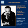 Beethoven: Piano Concerto No. 3 (with Weber-Konzertstuck / Piano Sonata No. 1) (recorded 1941-47) cover