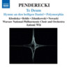 Penderecki: Te Deum / A Polish Requiem / etc cover