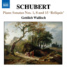 Piano Sonatas Nos. 1, 8, 15, Reliquie cover