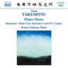 Takemitsu: Piano Music cover
