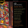 Poulenc: Mass in G / Quatre Petites Prieres de Saint Francois d'Assise / etc cover