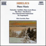 Sibelius: Piano Music (Incls 'Finlandia', 'three Lyric Pieces' & 'six Impromptus' cover