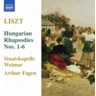6 Hungarian Rhapsodies, S359/R441 cover