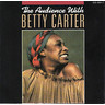 The Audience With Betty Carter cover