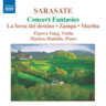 Sarasate: Music for violin and piano Vol 2 (Incls Homenaje a Rossini) cover