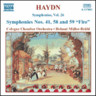 Haydn: Symphonies Vol 26 (Nos 41, 58 & 59 'Fire') cover