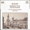 Haydn: Symphonies Vol. 21 (Nos. 66, 67 & 68) cover