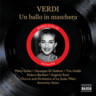 Un Ballo in Maschera [The Masked Ball] (complete opera recorded in 1956) cover