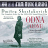 Shostakovich: Oda (Alone) complete score of the silent film cover
