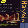 Symphonies No. 94, 104, & Ouvertuere Acide e Galatea cover