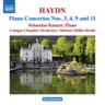 Haydn: Piano Concertos, Hob.XVIII:3,4,9,11 cover