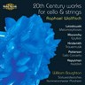 20th Century Works for Cello & Strings cover