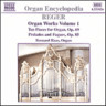 Organ Works, Vol. 1: 10 Pieces for Organ / Preludes and Fugues cover