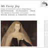 Mi Verry Joy: Songs of Fifteenth Century Englishmen cover
