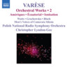 Orchestral Works Vol 2 (Incls 'Ameriques' & 'Ionisation') cover