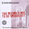 Banned By The Beeb cover