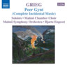 Grieg: Orchestral Music Vol 5 (complete incidental music to Peer Gynt) cover