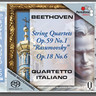 Beethoven: String Quartets: Op 59 No. 1 ['Rasumovsky' No. 1] & Op 18 No. 6 cover
